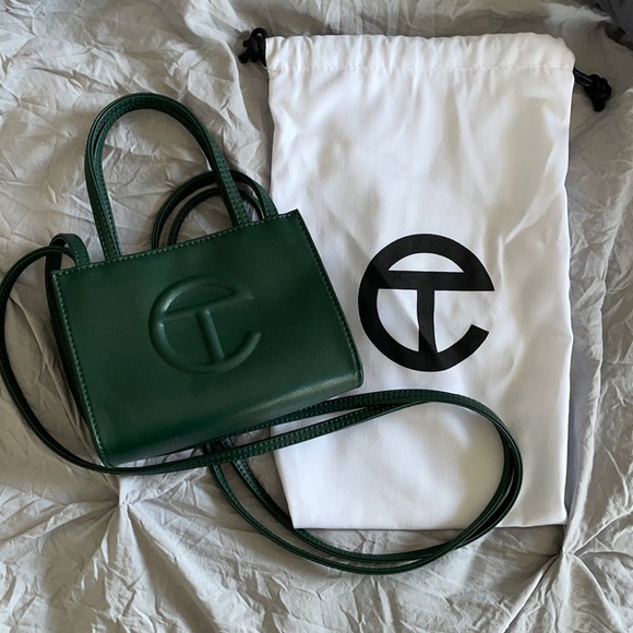 Telfar Bags Telfar Dark Green Small Shopping Bag Poshmark